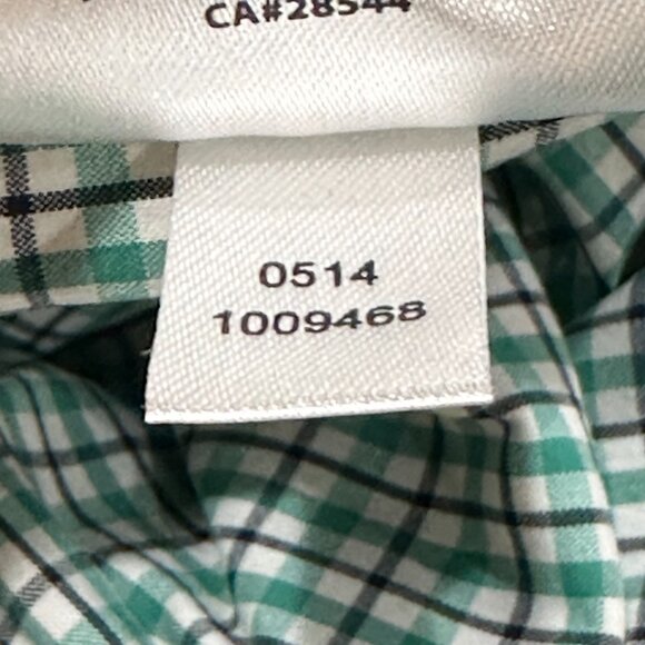 FootJoy‎ FJ Button Down Plaid Dress Shirt Size XL Work Office Dressy - Picture 7 of 7